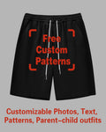 Big & Tall Graphic Athletic Shorts for big men view 2