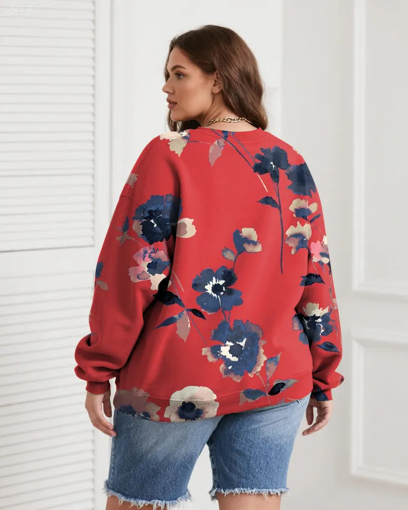 Big & Tall Graphic Floral Men's Clothing for big men view 5