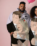 Big & Tall Graphic Hoodie Sweatpants Set for big men view 7