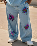 Big & Tall Denim Streetwear Jeans for big men