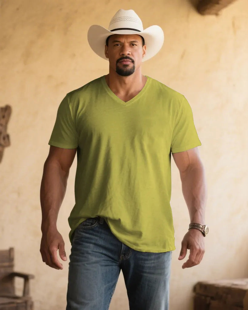 Big & Tall Solid Color T-Shirt for big men view 15