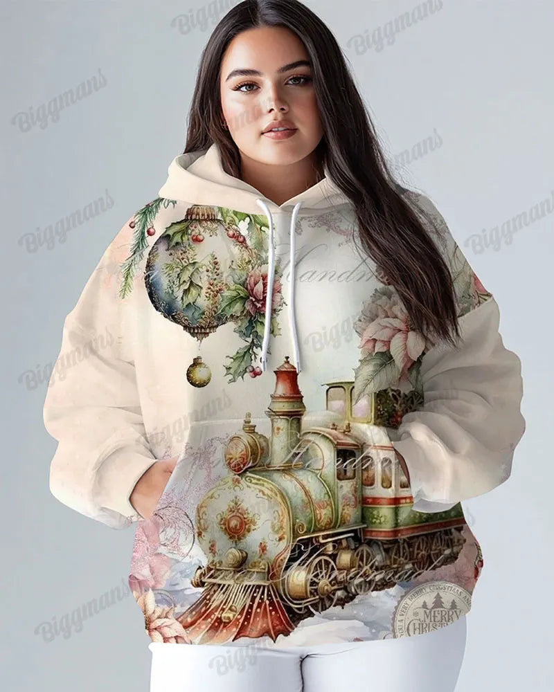 Big & Tall Graphic Vintage Hoodie for big men