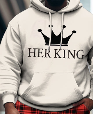Big & Tall Graphic Hoodie for big men view 4