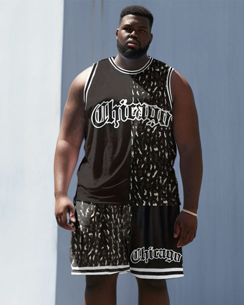Big & Tall Athletic Tank Top for big men view 1