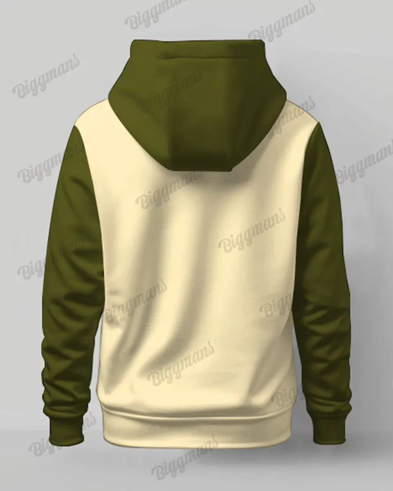 Big & Tall Streetwear Hoodie Sweatpants Set for big men view 3