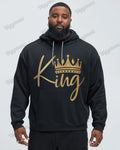 Big & Tall Graphic Hoodie for big men view 1