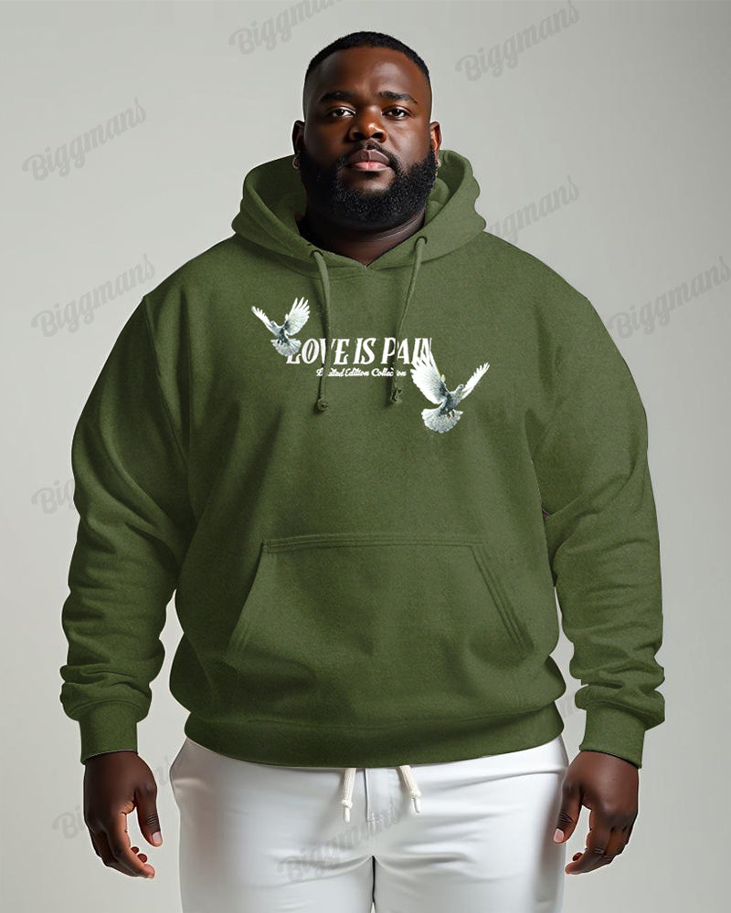 Big & Tall Graphic Skull Hoodie for big men view 6