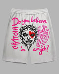Big & Tall Graphic Streetwear Athletic Shorts for big men