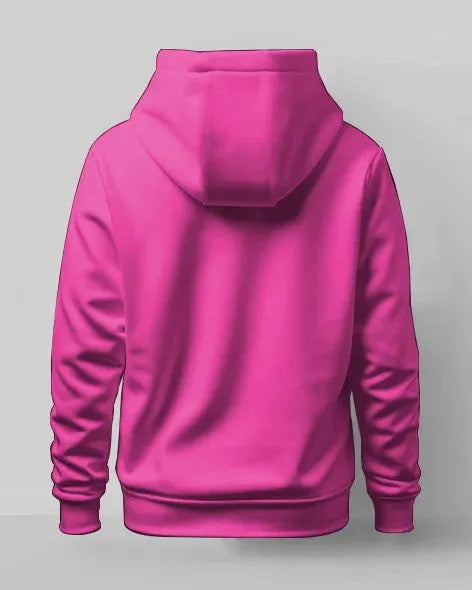 Big & Tall Solid Color Streetwear Hoodie for big men view 2