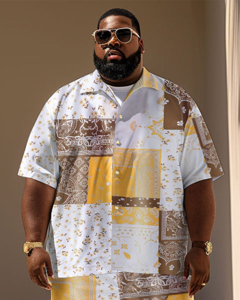 Big & Tall Graphic Jeans for big men view 3