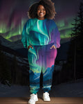 Big & Tall Graphic Hoodie Sweatpants Set for big men view 1