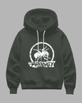 Big & Tall Green Graphic Hoodie for big men