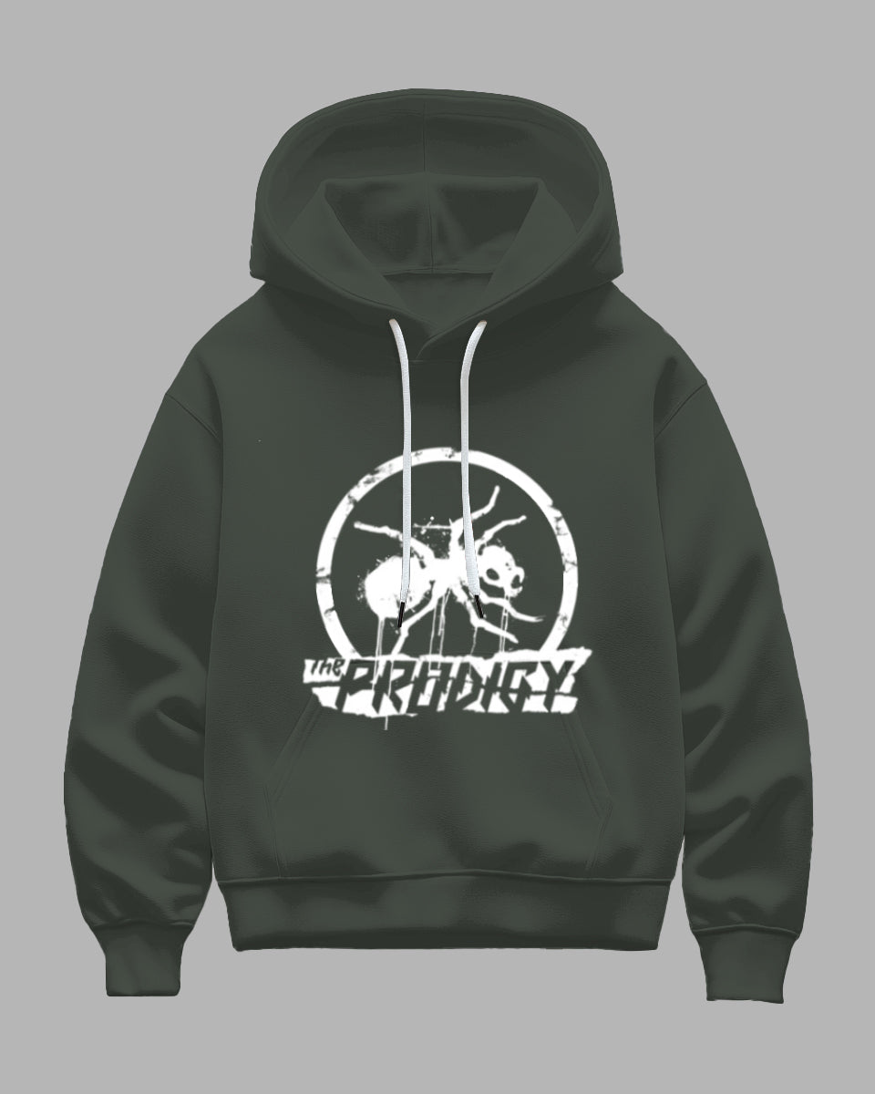 Big & Tall Green Graphic Hoodie for big men