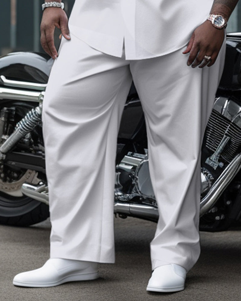 Big & Tall Two-piece Set for big men view 3
