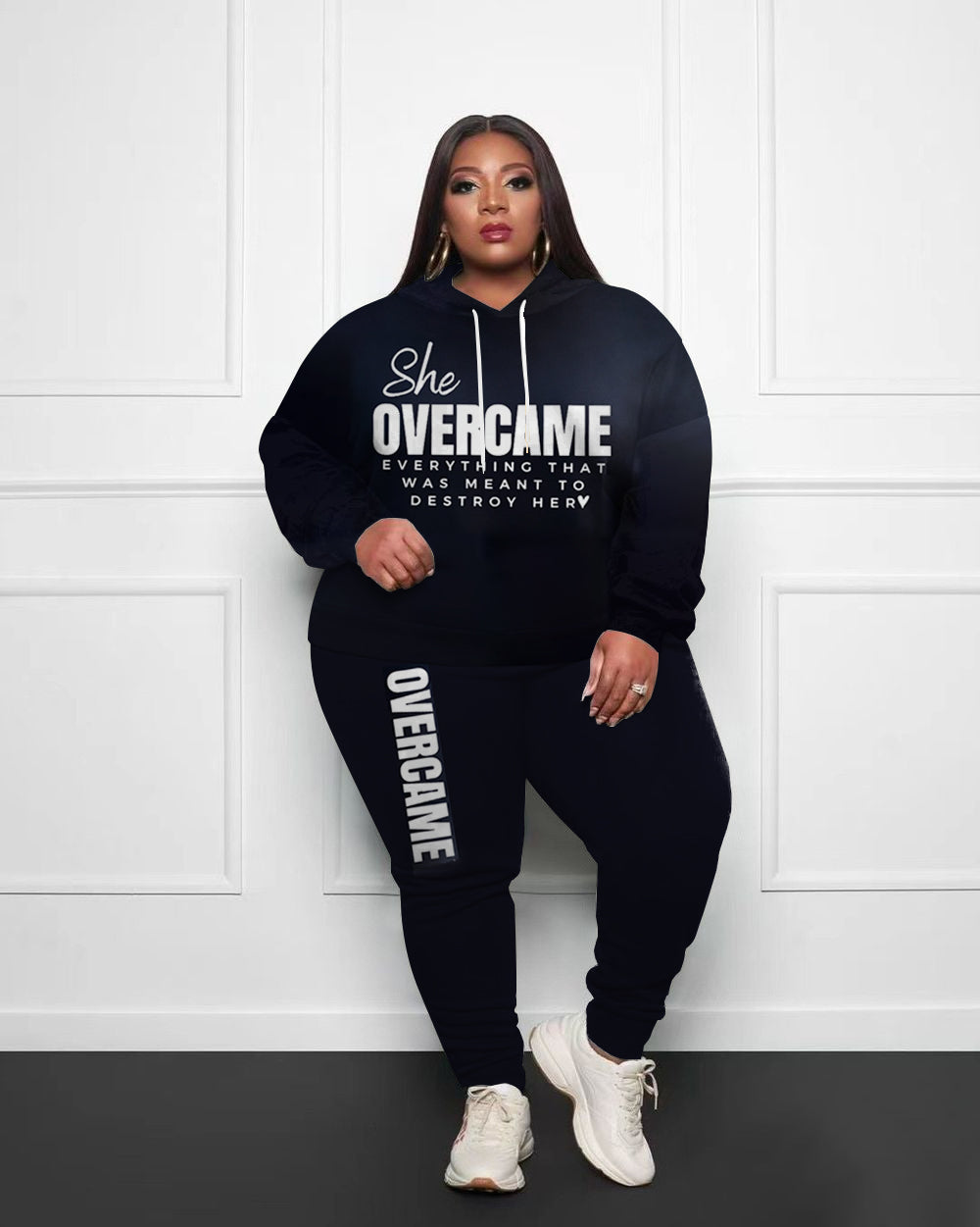 Big & Tall Streetwear Hoodie for big men view 1
