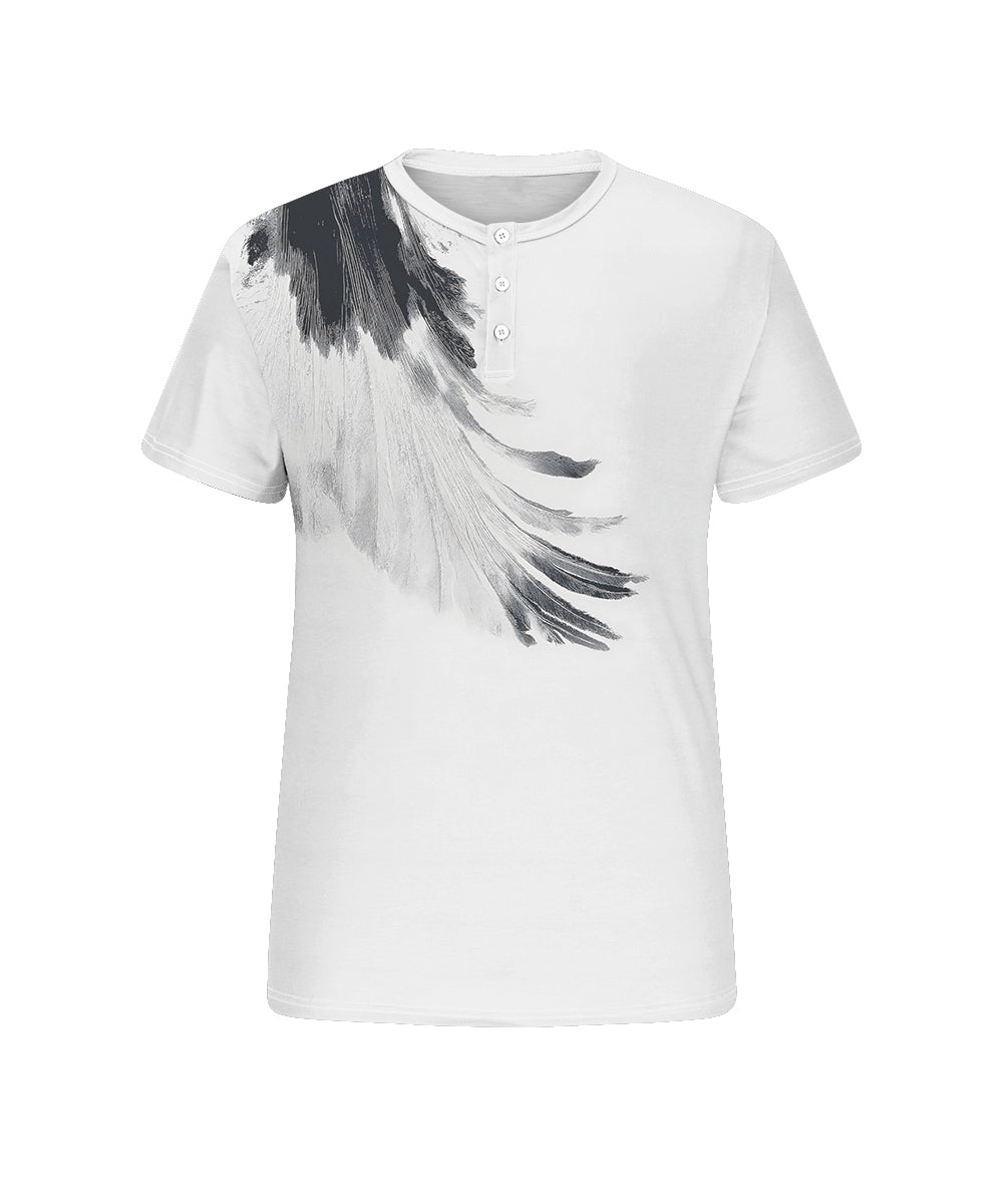 Big & Tall Geometric Graphic T-Shirt for big men view 4