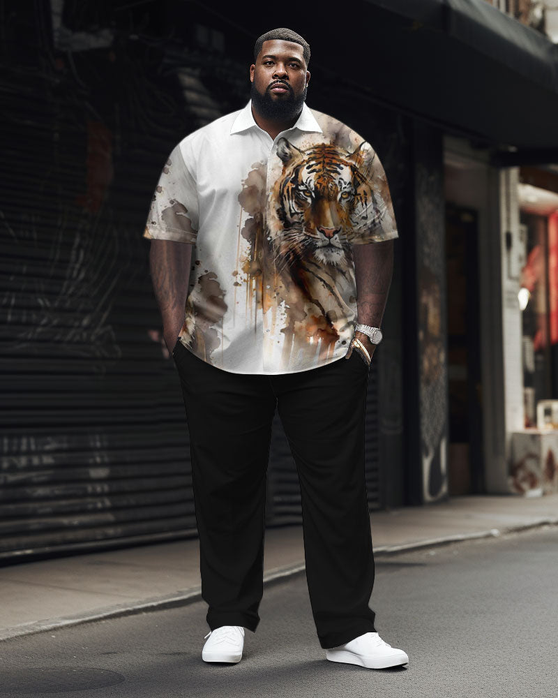 Big & Tall Splash Ink Jeans for big men view 1