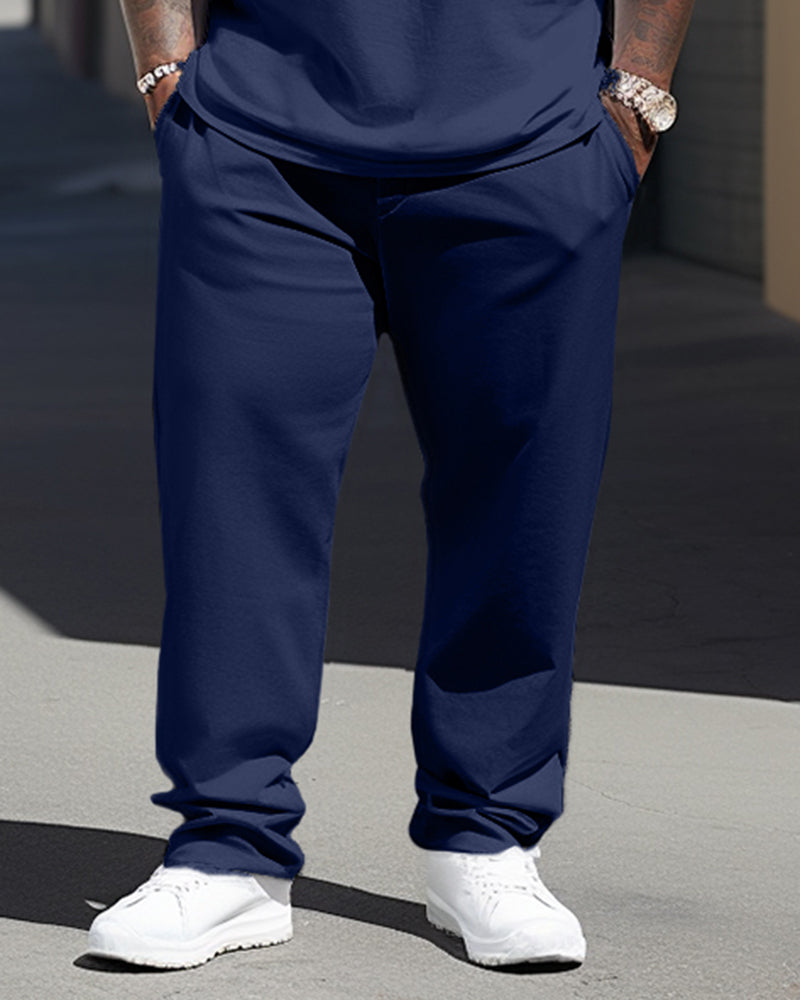 Big & Tall Athletic Two-piece Set for big men view 3