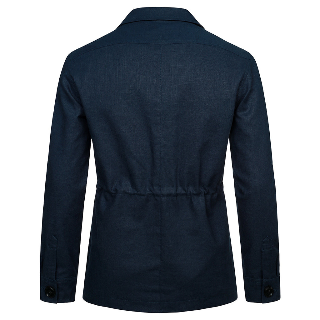 Big & Tall Solid Color Patchwork Men's Clothing for big men view 7