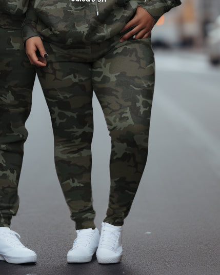 Big & Tall Camouflage Hoodie for big men view 5