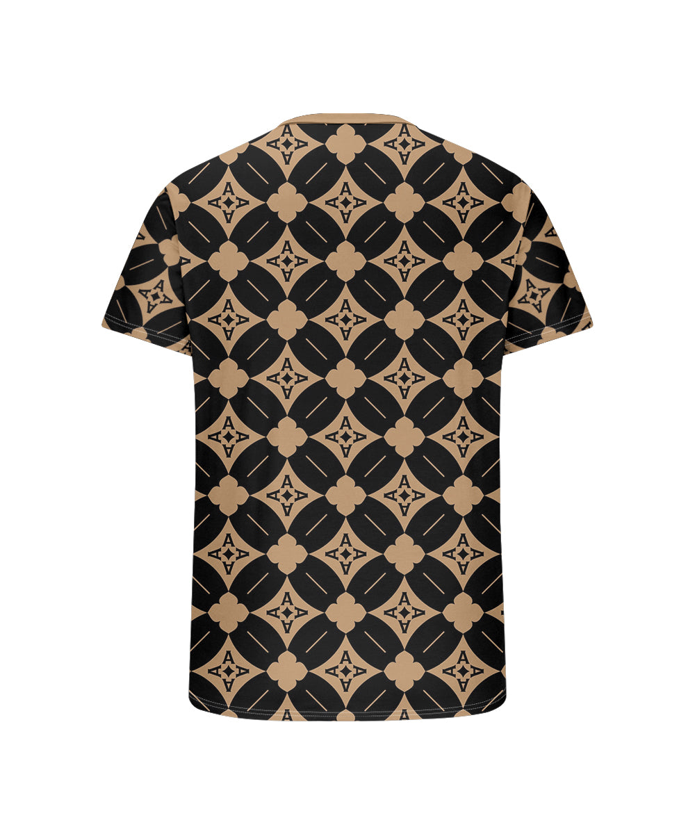 Big & Tall Geometric Graphic T-Shirt for big men view 5