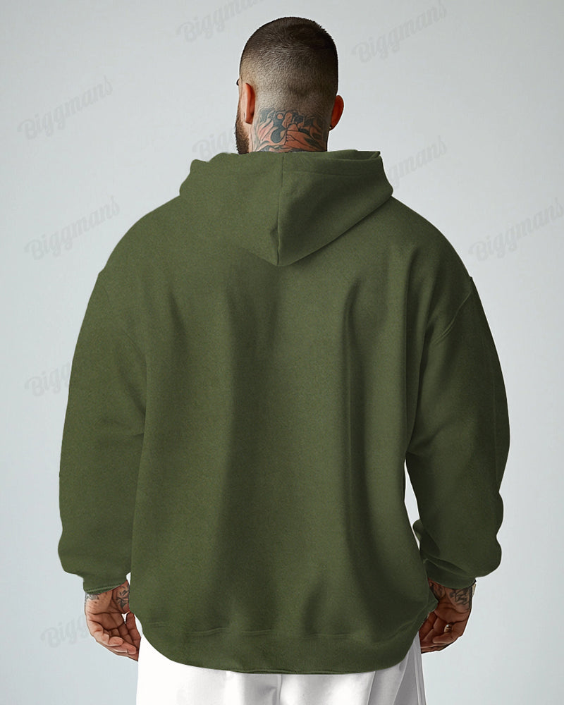 Big & Tall Geometric Hoodie for big men view 6
