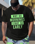 Big & Tall Streetwear Two-piece Set for big men view 2