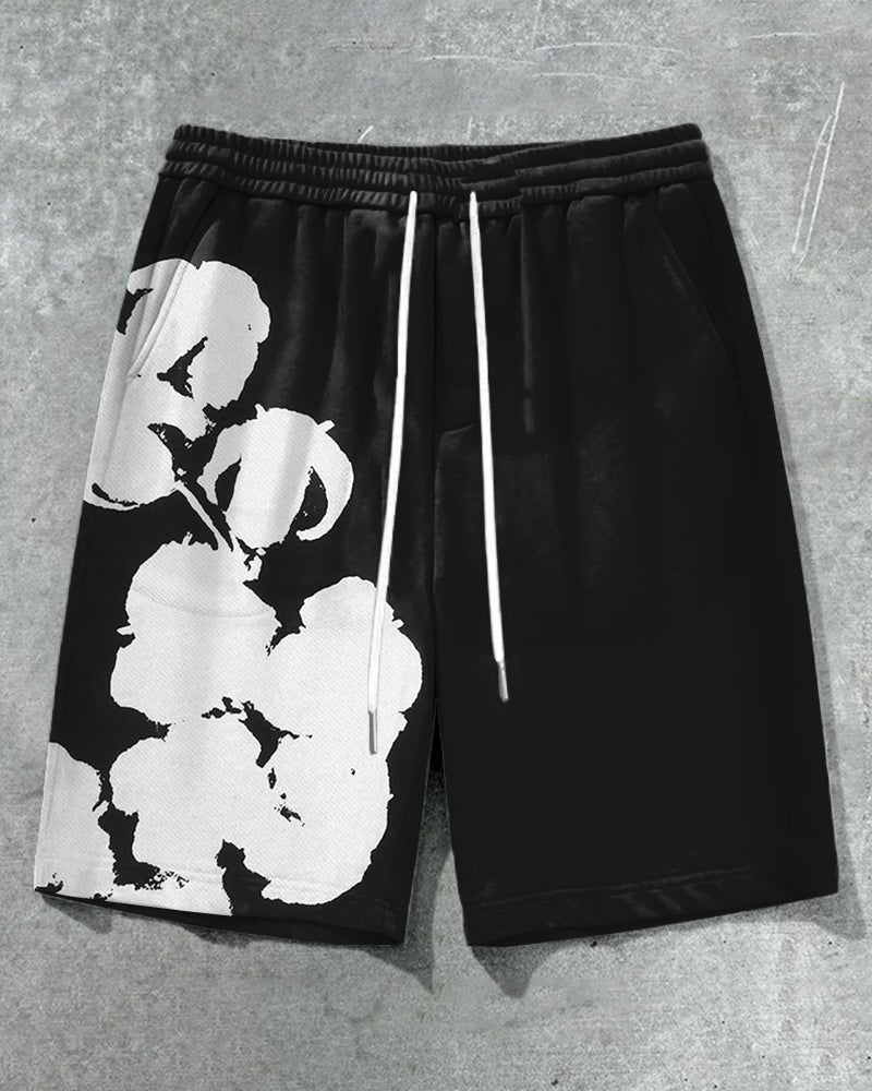 Big & Tall Graphic Shorts for big men view 1
