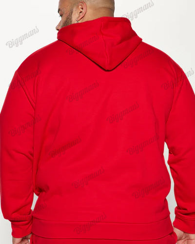 Big & Tall Graphic Hoodie for big men view 8