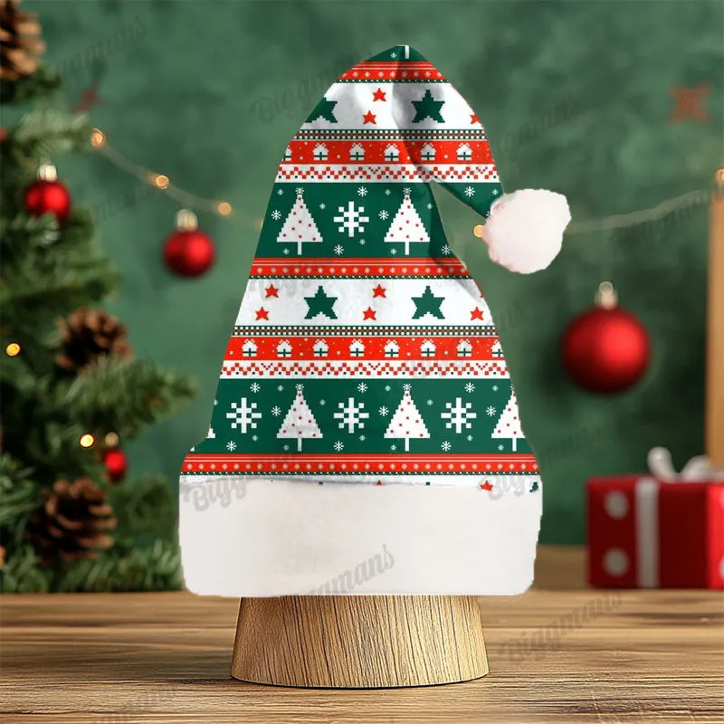 Big & Tall Red Green Graphic Men's Clothing for big men view 5