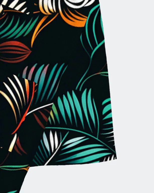 Big & Tall Hawaiian Tropical Short Sleeve Shirt for big men view 5