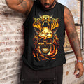 Big & Tall Graphic Tank Top for big men view 2