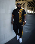 Big & Tall Graphic Two-piece Set for big men view 1