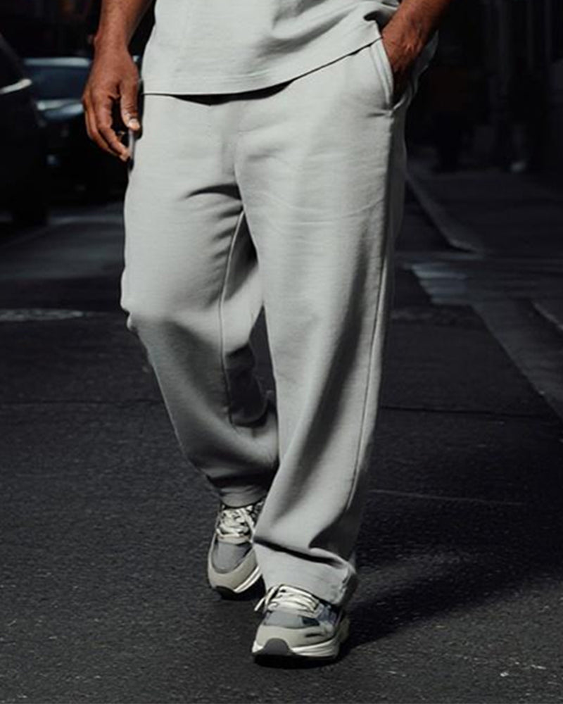 Big & Tall Skull T-Shirt Pants Set for big men view 4