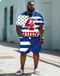 Big & Tall Graphic Two-piece Set for big men view 1