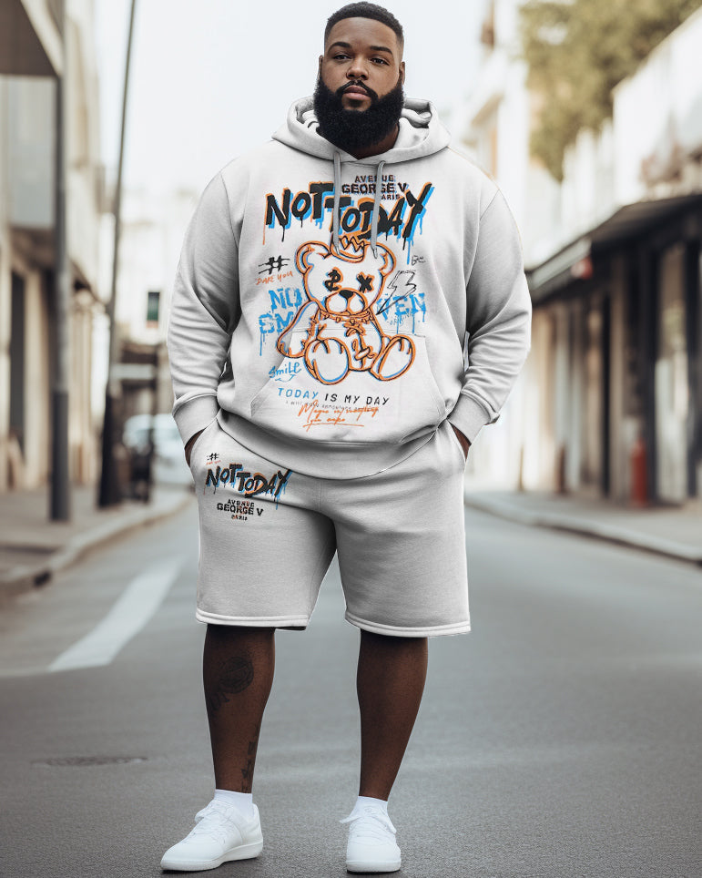 Big & Tall Streetwear Hoodie for big men view 1