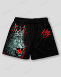 Big & Tall Graphic Graffiti Athletic Shorts for big men