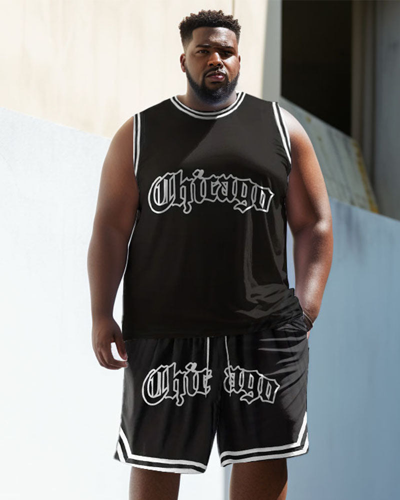 Big & Tall Athletic Tank Top for big men view 1