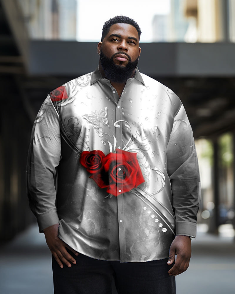 Big & Tall Plaid Business Casual Jeans for big men