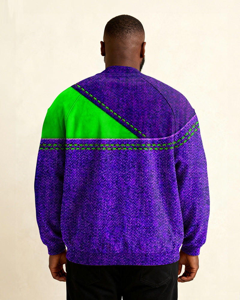 Big & Tall Green Graphic Men's Clothing for big men view 3