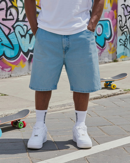 Big & Tall Denim Solid Color Jeans for big men view 1