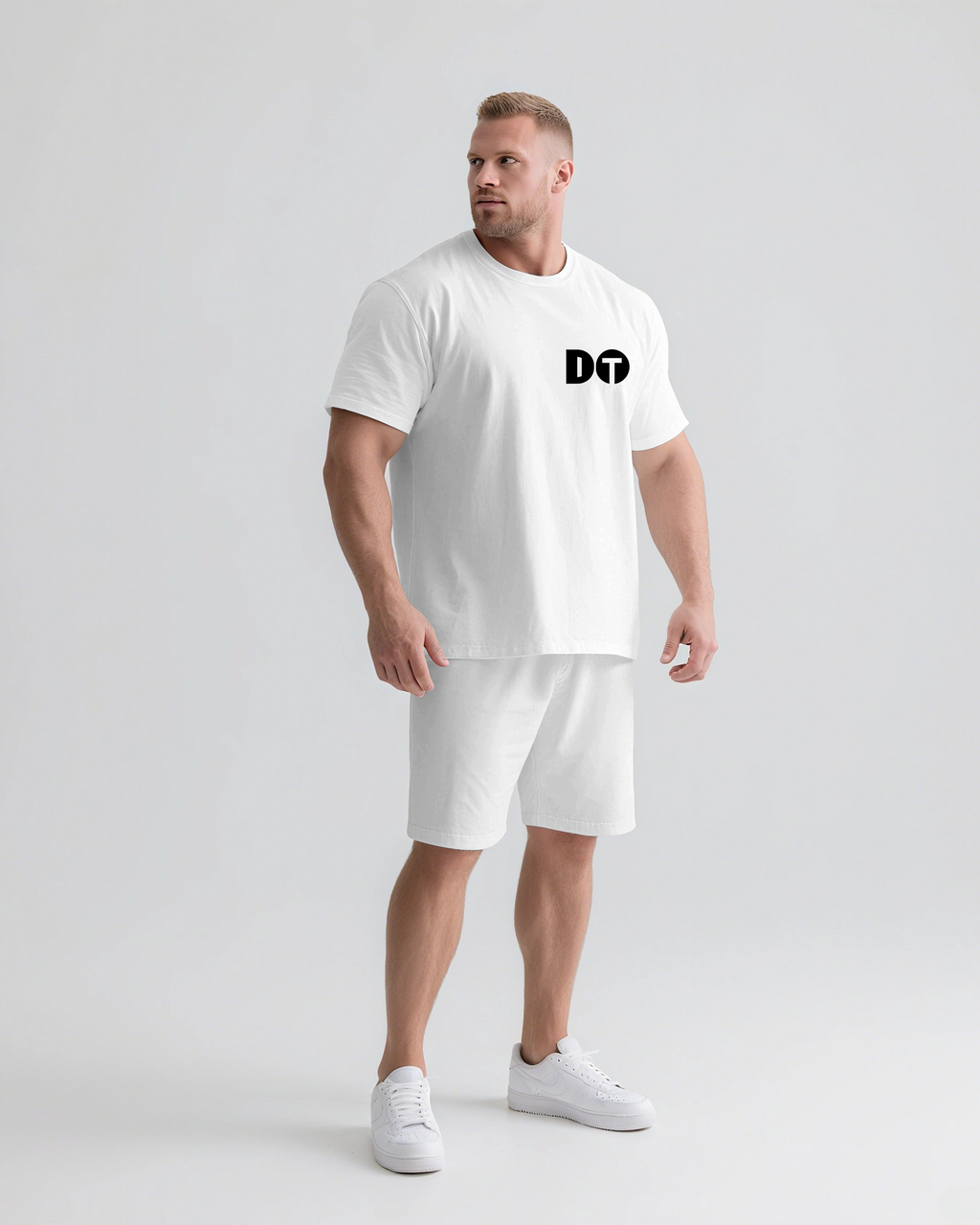 Big & Tall Graphic Streetwear T-Shirt for big men view 2