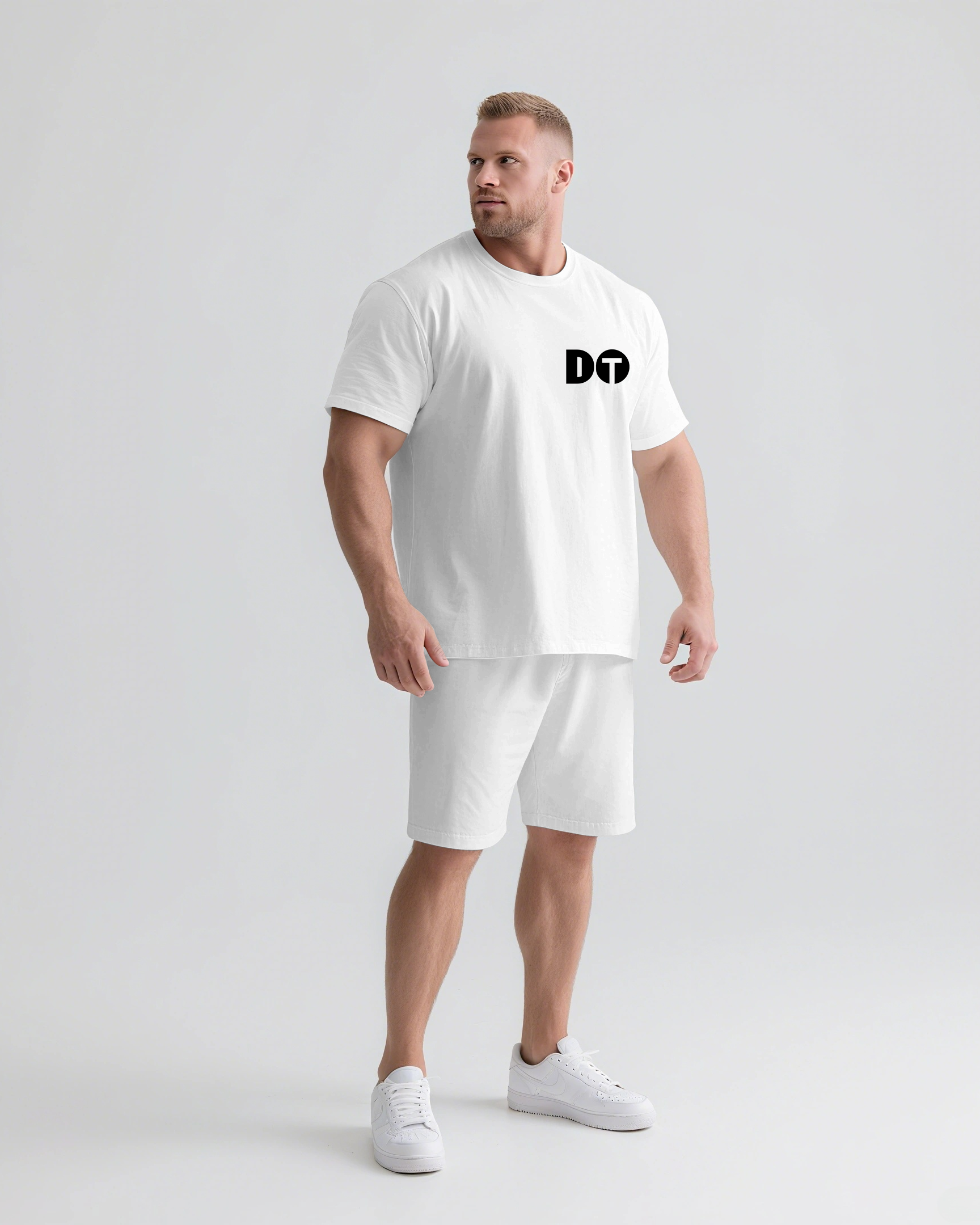 Big & Tall Graphic Streetwear T-Shirt for big men view 2