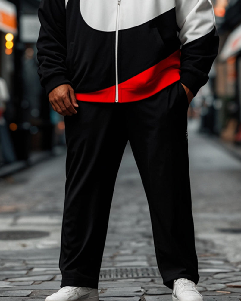 Big & Tall Athletic Two-piece Set for big men view 3