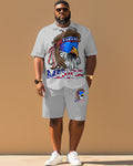 Big & Tall Graphic Jeans for big men view 2