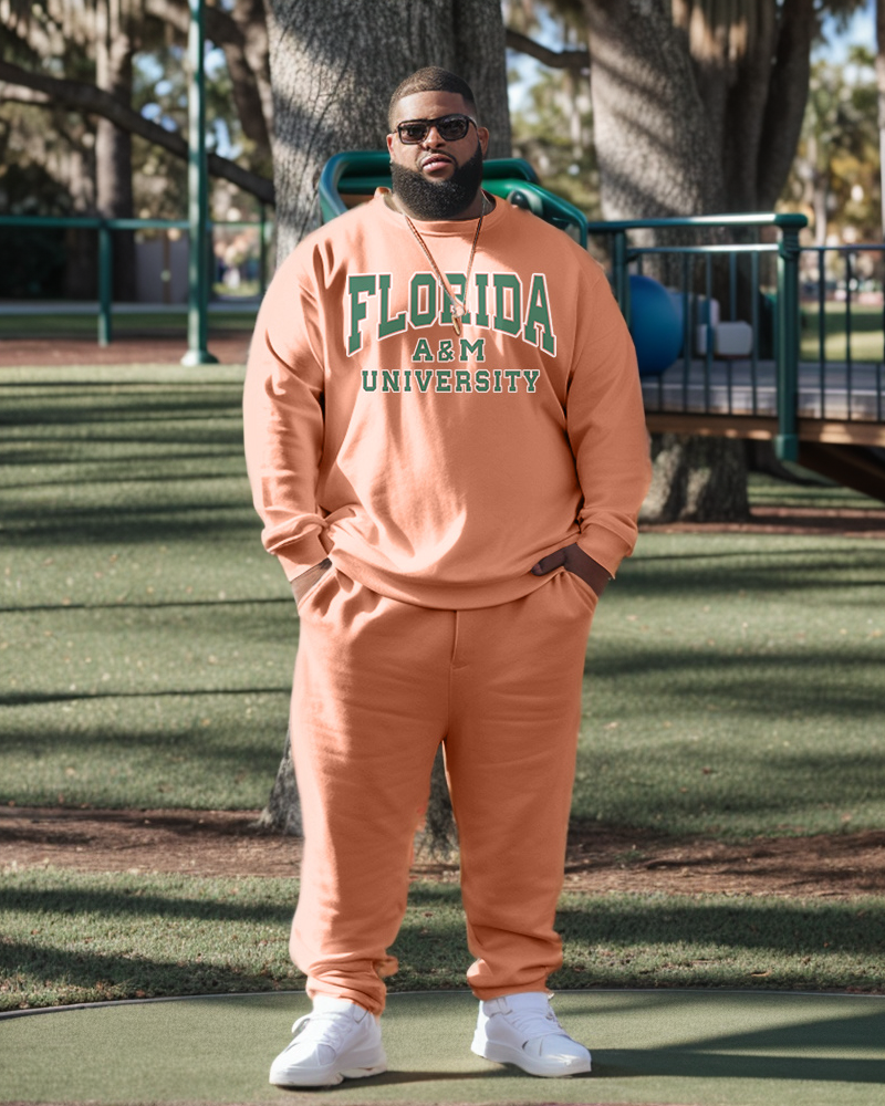 Big & Tall Graphic Two-piece Set for big men view 1