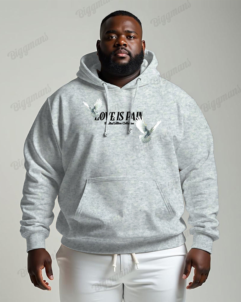 Big & Tall Graphic Skull Hoodie for big men view 8