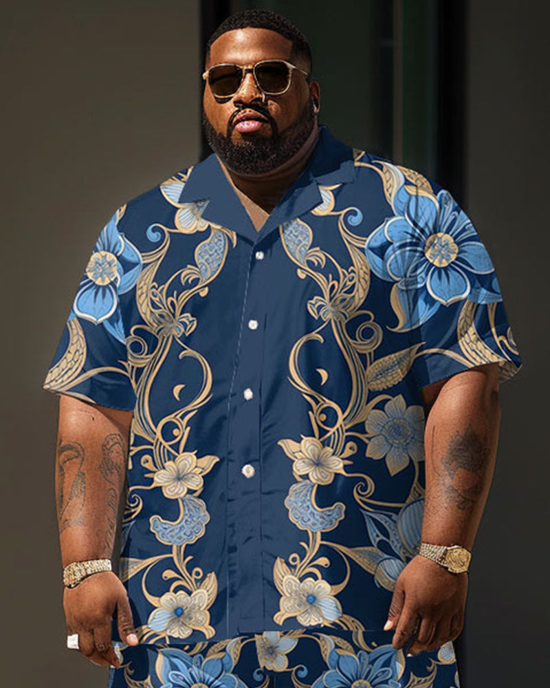 Big & Tall Graphic Jeans for big men view 2