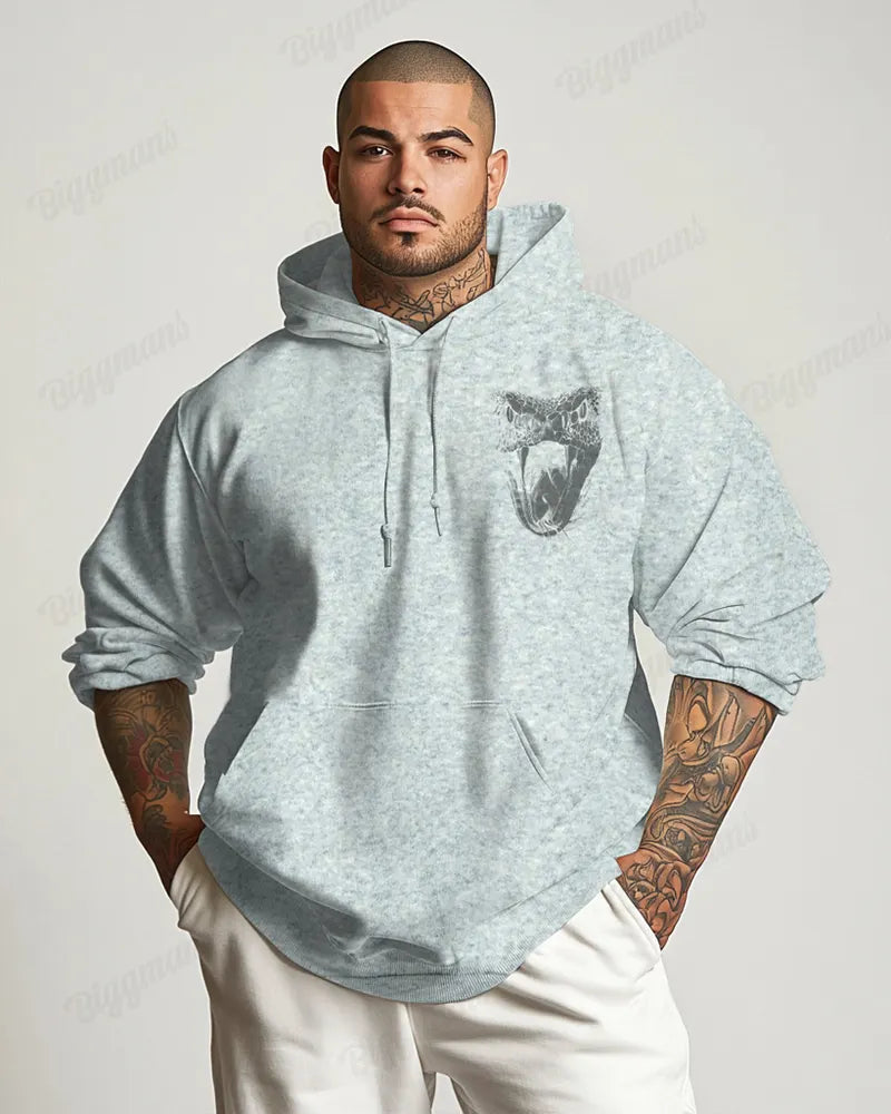 Big & Tall Graphic Hoodie for big men view 8