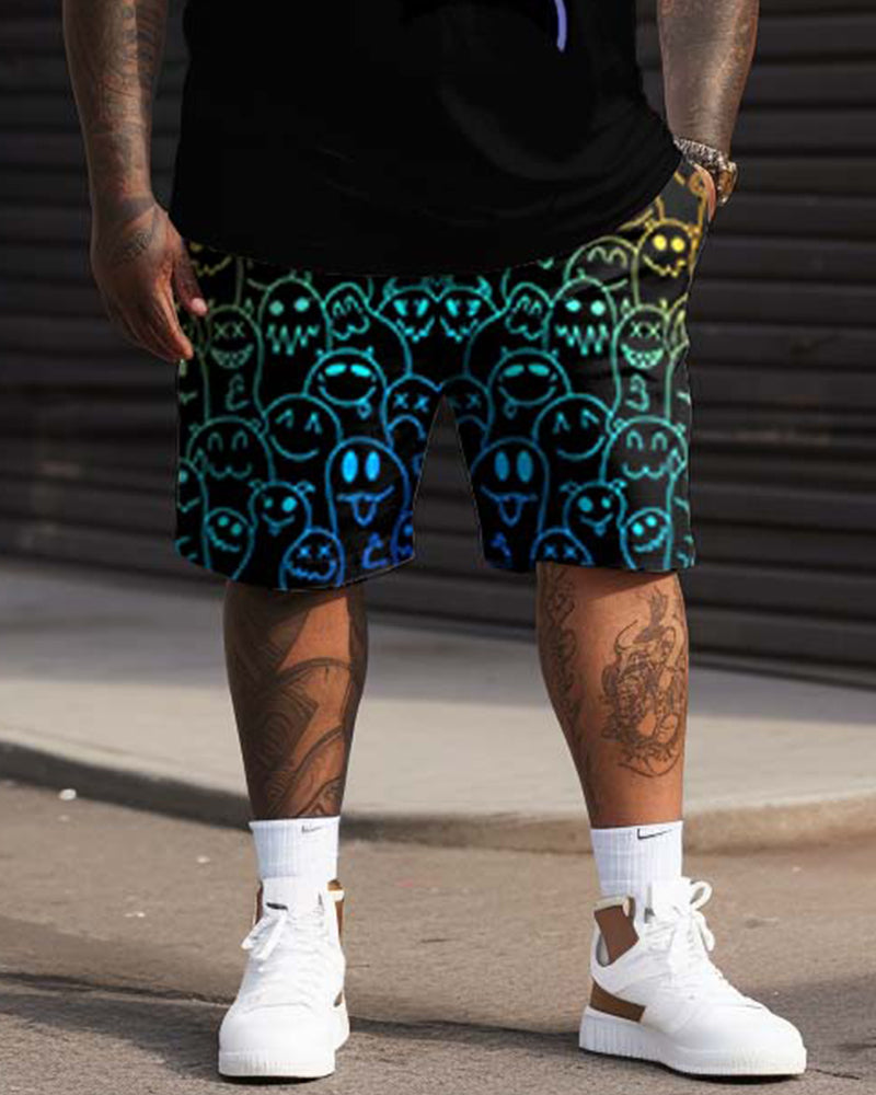 Big & Tall Graphic Two-piece Set for big men view 3